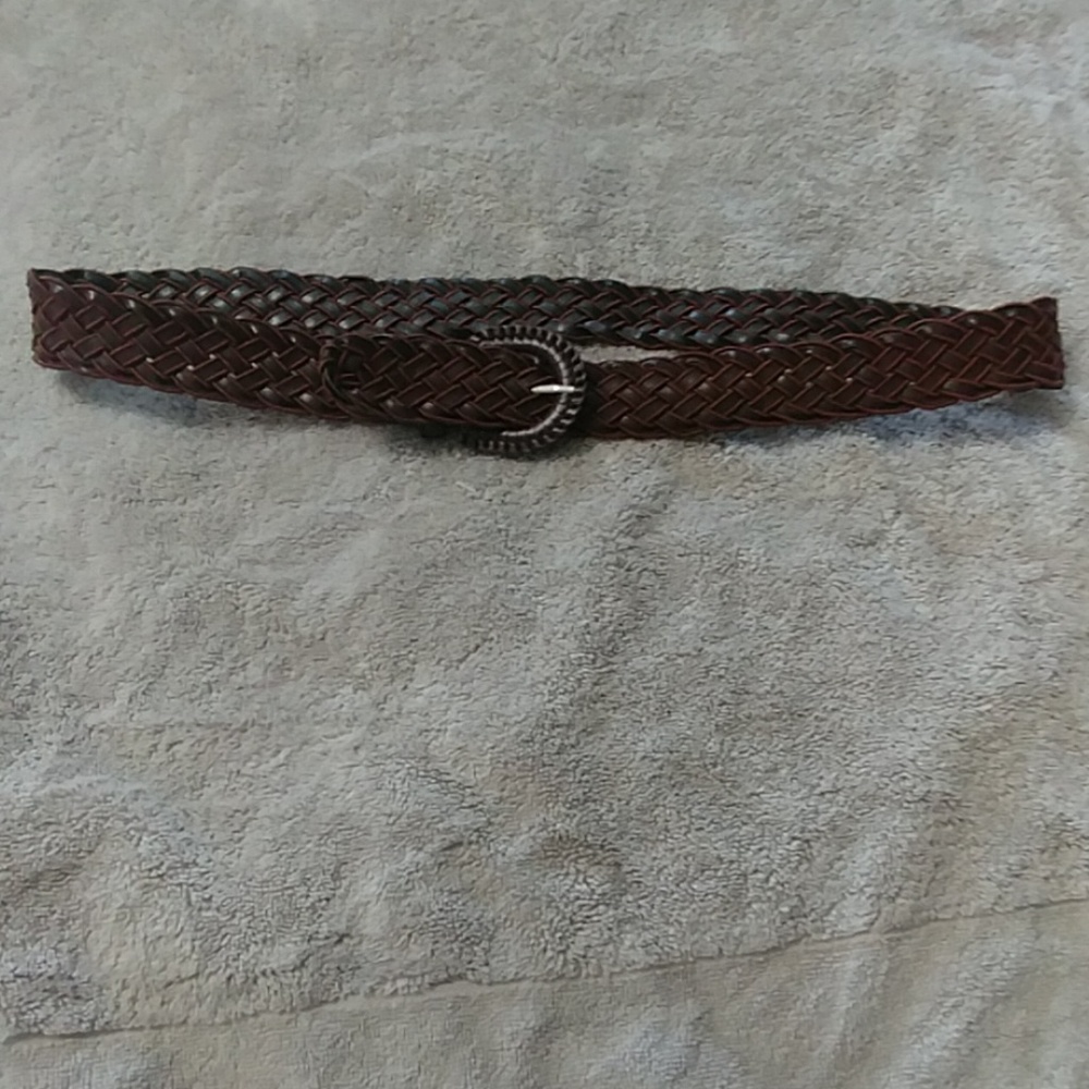 Braided Brown Belt
